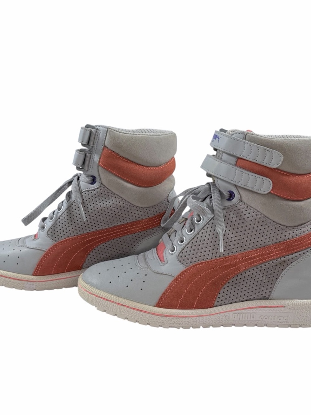 Puma Sky Wedge High Tops Sneakers Size 8 Women’s - Picture 5 of 14